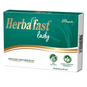 HERBAFAST LADY KAPSULE ZA POMOĆ KOD MRŠAVLJENJA A10