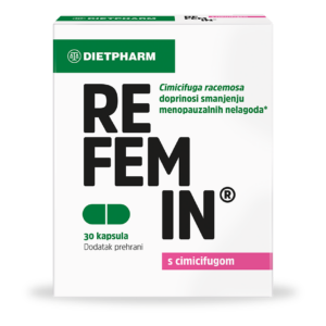 DIETPHARM REFEMIN DODATAK ZA SIMPTOME MENOPAUZE 30 KAPSULA