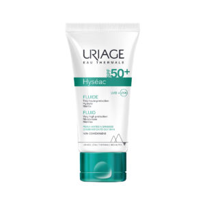 URIAGE HYSEAC HIDRATANTNI FLUIDE SPF50+ ZA ZAŠTITU OD SUNCA MASNE I MJEŠOVITE KOŽE SKLONE AKNAMA 50ML