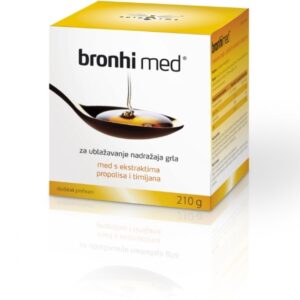 APIPHARMA BRONHI MED SA TIMIJANOM I PROPOLISOM KOD KAŠLJA 210G