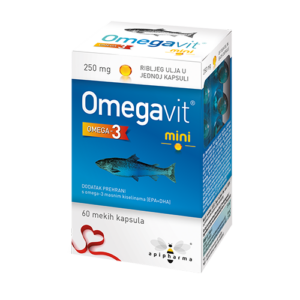 APIPHARMA OMEGAVIT OMEGA-3 250MG MINI KAPSULE A 60