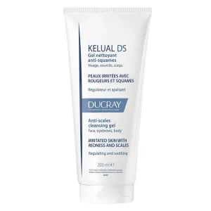 DUCRAY KELUAL DS PJENUŠAVI GEL ZA ČIŠĆENJE KOŽE SKOLNE LJUSKICAMA I CRVENILU 200ML