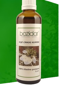 BOŽIDAR ULJE CRNOG KIMA 75ML