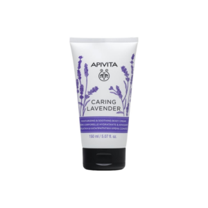 APIVITA CARING LAVENDER HIDRATANTNA I UMIRUJUĆA KREMA ZA TIJELO S EKTRAKTOM LAVANDE ZA OSJETLJIVU KOŽU 150ML