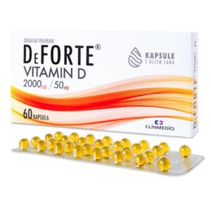 DEFORTE VITAMIN D 2000IU KAPSULE A60