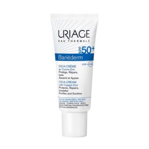 URIAGE BARIEDERM CICA KREMA SPF50+ ZA ZAŠTITU OD SUNCA OŠTEĆENE I NADRAŽENE KOŽE  40ML