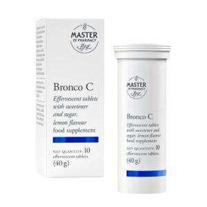 MASTER OF PHARMACY BRONHO C ŠUMEĆE TABLETE KOD KAŠLJA I PREHLADE A 10