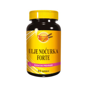 NATURAL WEALTH ULJE NOĆURKA FORTE ZA UBLAŽAVANJE SIMPTOMA PMS-A 30 KAPSULA