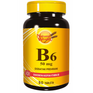 NATURAL WEALTH VITAMIN B6 50MG 50 TABLETA