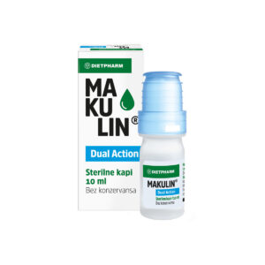 DIETPHARM MAKULIN DUAL ACTION KAPI ZA OČI KOD ALERGIJSKOG KONJUKTIVITISA 10ML