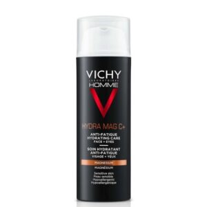 VICHY HOMME HYDRA MAG C+ HIDRATANTNA NJEGA PROTIV BORA ZA LICE I OKO OČIJU ZA MUŠKARCE 50ML