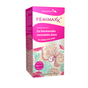 FEMIMAXX KAPSULE ZA HORMONSKU RAVNOTEŽU ŽENA SVIH DOBI 50 KAPSULA
