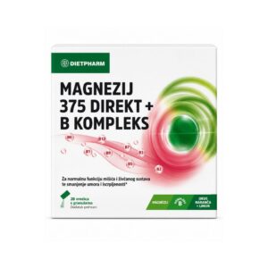 DIETPHARM MAGNEZIJ 375 DIREKT+B KOMPLEKS GRANULE 28 VREĆICA