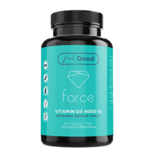 FEEL GOOD VITAMIN D3 4000 IU FORCE 120 KAPSULA