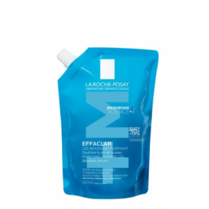 LA ROCHE-POSAY EFFACLAR PROČIŠĆAVAJUĆI PJENUŠAVI GEL ZA ČIŠĆENJE MASNE KOŽE SKLONE AKNAMA ECO PACK 400ML