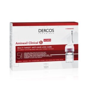 VICHY DERCOS AMINEXIL CLINICAL 5 AMPULE PROTIV ISPADANJA KOSE ZA ŽENE 21 AMPULA