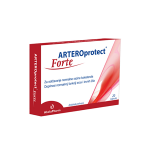 ABELA PHARM ARTEROPROTECT FORTE DODATAK ZA ZDRAVLJE KRVNIH ŽILA I SRCA 20 KAPSULA
