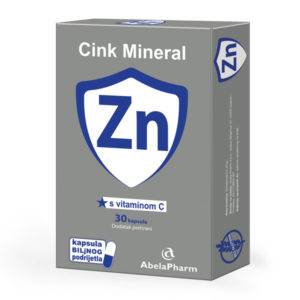 ABELA PHARM CINK MINERAL+VITAMIN C 30 KAPSULA