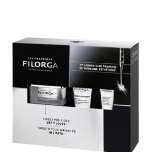 FILORGA SET ANTI AGING TIME FILLER 5XP KREMA + TIME FILLER NIGHT + TIME FILLER INTENZIVNI SERUM