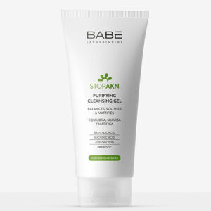 LABORATORIOS BABE STOP AKN PURIFYING CLEANSING GEL PROČIŠĆAVAJUĆI GEL ZA PRANJE MASNE KOŽE I KOŽE SKLONE AKNAMA 200ML