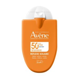 AVENE SUN RÉFLEXE SOLAIRE SPF50+ FLUID LAGANE TEKSTURE ZA CIJELU OBITELJ 30ML