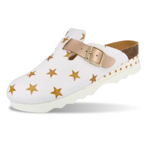 FUTTI JACK GOLD STARS ZATVORENE PAPUČE