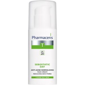 PHARMACERIS T SEBOSTATIC DAY SPF20 NORMALIZIRAJUĆA MATIRAJUĆA KREMA ZA LICE PROTIV AKNI 50ML