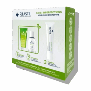 RILASTIL PAKET SOS IMPERFECION BOX ACNESTIL GEL 50ML+MICROPEELING 30ML+ATTIVA 40ML