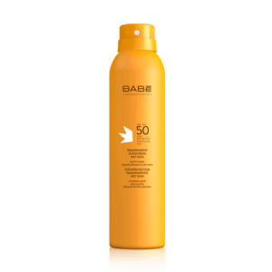 LABORATORIOS BABE SUN TRANSPARENT SUNSCREEN WET SKIN SPF50 NEVIDLJIVI ZAŠTITNI SPREJ S EFEKTOM MOKRE KOŽE 200ML