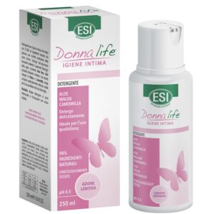 ESI DONNA LIFE GEL ZA SVAKODNEVNU INTIMNU HIGIJENU SA ALOA VEROM,SLJEZOM I KAMILICOM 250ML