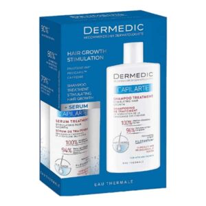 DERMEDIC CAPILARTE PAKET HAIR GROWTH ŠAMPON ZA STIMULACIJU RASTA KOSE 300ML+SERUM ZA RAST KOSE 150ML