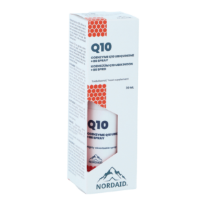 NORDAID KOENZIM Q10 UBIKINON+VITAMIN B6 SPREJ ZA ORALNU PRIMJENU 30ML
