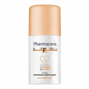 PHARMACERIS F SUN-CORRECTION SPF50+ ZAŠTITNI OBOJANI FLUID ZA SVE TIPOVE KOŽE 30ML