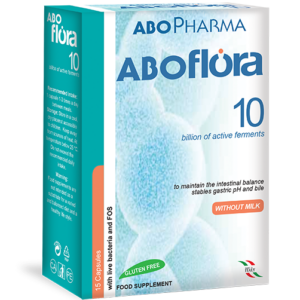 ABO PHARMA ABOFLORA 10 PROBIOTIK 15 KAPSULA