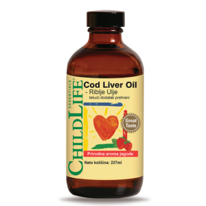 CHILDLIFE COD LIVER OIL ULJE JETRE BAKALARA 237ML