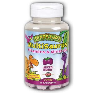KAL MULTISAURUS MULTIVITAMINI ZA DJECU 60 TABLETA ZA ŽVAKANJE