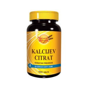 NATURAL WEALTH KALCIJEV CITRAT DODATAK ZA ZDRAVE KOSTI 100 TABLETA