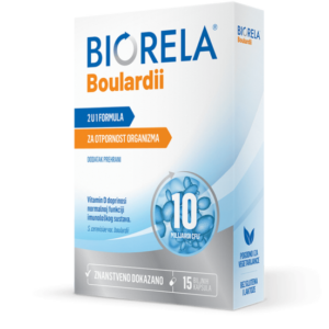 BIORELA BOULARDII PROBIOTIK KOD PROBAVNIH TEGOBA 15 KAPSULA