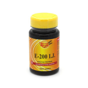 NATURAL WEALTH VITAMIN E-200 ZA ANTIOKSIDATIVNU ZAŠTITA ORGANIZMA 100 KAPSULA