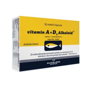 ALKALOID VITAMIN A+D3 50 KAPSULA