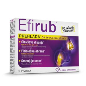 EFIRUB DODATAK KOD PREHLADE I GRIPE 16 VREĆICA