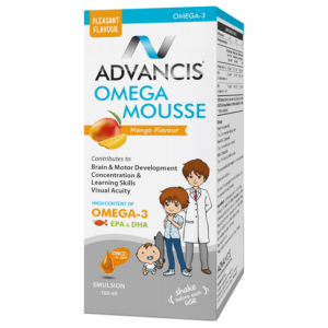 ADVANCIS OMEGA MOUSSE OMEGA 3 EMULZIJA ZA DJECU 100ML