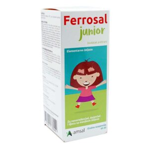 FERROSAL JUNIOR SIRUP KOD NEDOSTATKA ŽELJEZA KOD DJECE 50ML