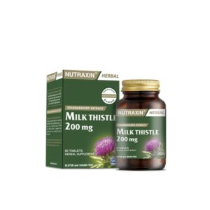NUTRAXIN MILK THISTLE 200MG SILIMARIN ZA ZDRAVLJE JETRE 60 TABLETA