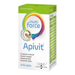 APIPHARMA APIVIT MULTI FORCE VITAMINI+MINERALI 45 TABLETA