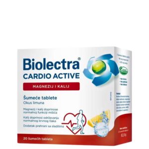 HERMES BIOLECTRA CARDIO ACTIVE MAGNEZIJ+KALIJ 20 VREĆICA