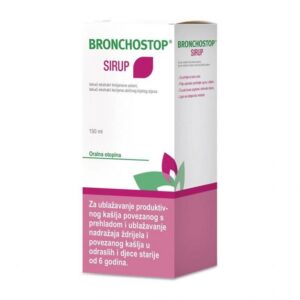 BRONCHOSTOP SIRUP ZA ISKAŠLJAVANJE 120ML