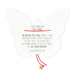 BORBOLETA NARUKVICA RED STRING-KONAC CRVENA