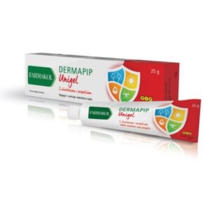 PIP FARMAKOL DERMAPIP UNIGEL S ALANTOINOM ZA NADRAŽENU KOŽI I NAKON UBODA INSEKATA 25G