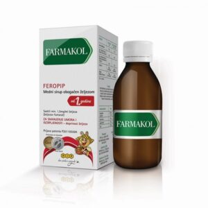 PIP FARMAKOL FEROPIP MEDNI SIRUP OBOGAĆEN ŽELJEZOM 120ML
